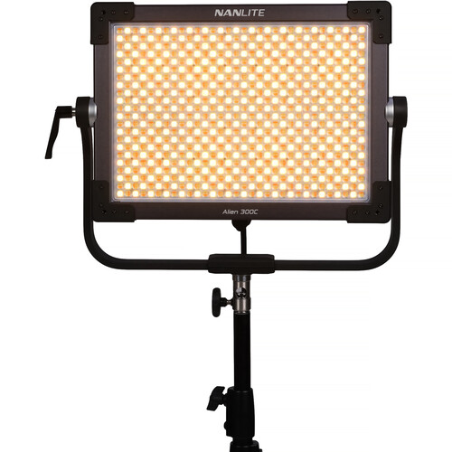 Nanlite Alien 300C RGBWW LED Panel with Softbox and Eggcrate