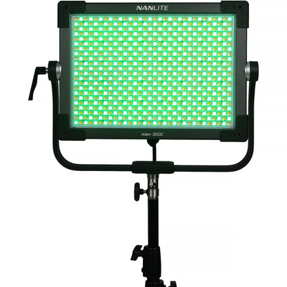 Nanlite Alien 300C RGBWW LED Panel with Softbox and Eggcrate