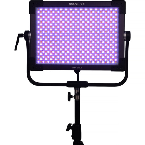 Nanlite Alien 300C RGBWW LED Panel with Softbox and Eggcrate