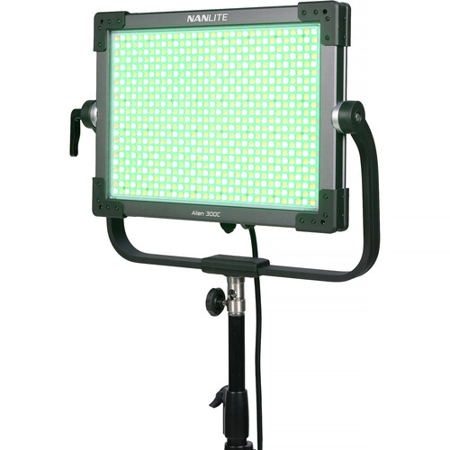 Nanlite Alien 300C RGBWW LED Panel with Softbox and Eggcrate