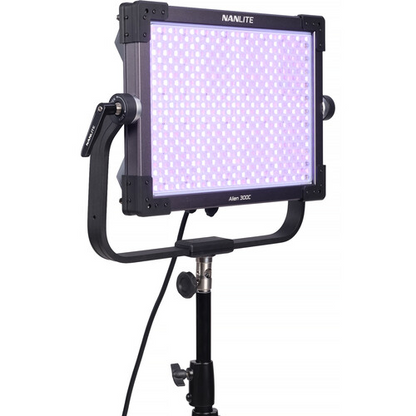Nanlite Alien 300C RGBWW LED Panel with Softbox and Eggcrate