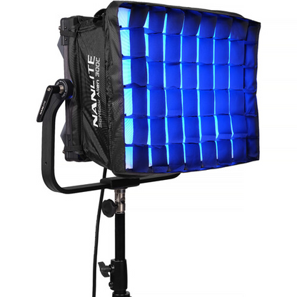 Nanlite Alien 300C RGBWW LED Panel with Softbox and Eggcrate