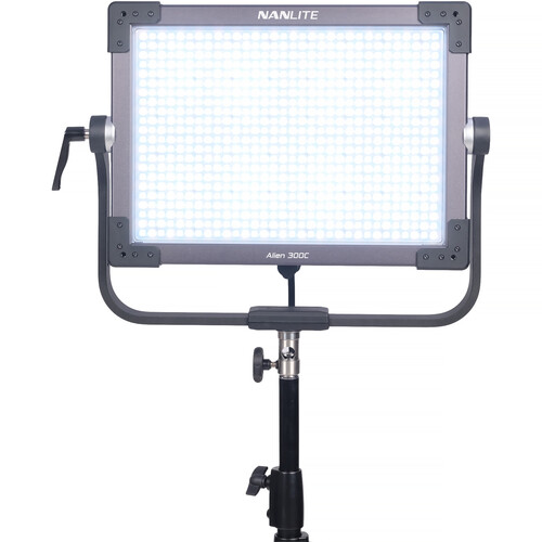 Nanlite Alien 300C RGBWW LED Panel with Softbox and Eggcrate