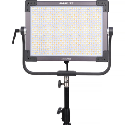 Nanlite Alien 300C RGBWW LED Panel with Softbox and Eggcrate