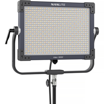 Nanlite Alien 300C RGBWW LED Panel with Softbox and Eggcrate