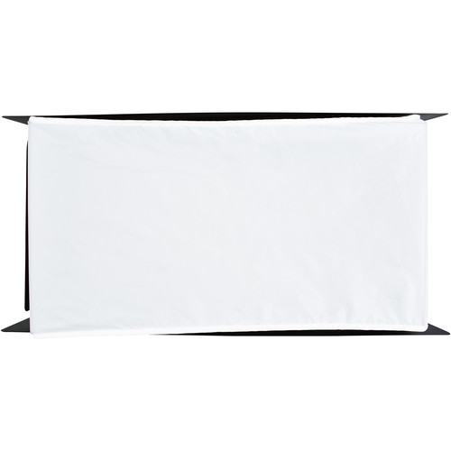 Aladdin * AMS-FL100BDSBX * BI-FLEX2, BIFABRIC2 Barn Door White Diffuser