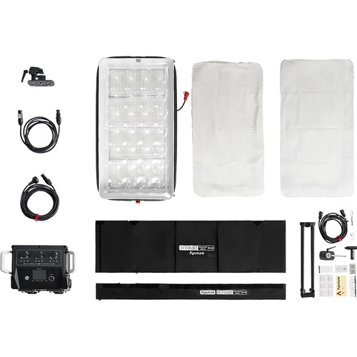 Aputure INFINIMAT LED & Clear Softbox Pack 2x4