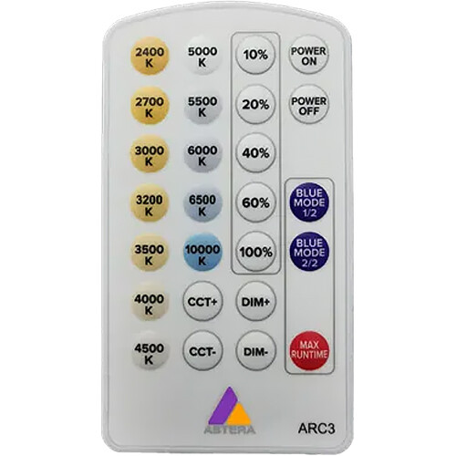ASTERA - ARC3 - Arc3 White RemotePower