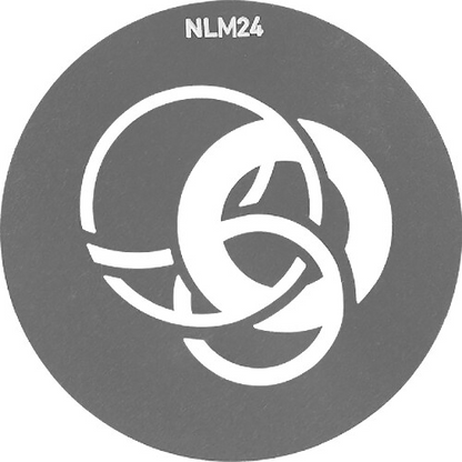 NANLUX - AS-GB-A-SET2 - NL Mount Projection Attachment GOBO Set #2 10 Gobo Patterns