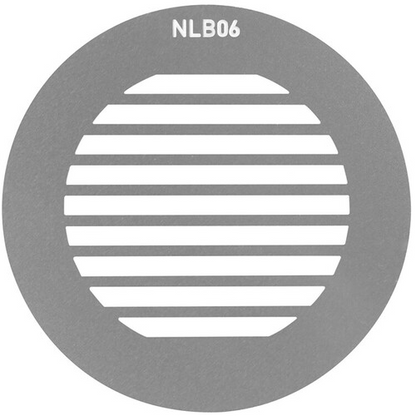 Nanlite BM Mount Projection Attachment GOBO Set 1 (10 pcs. in one set)
