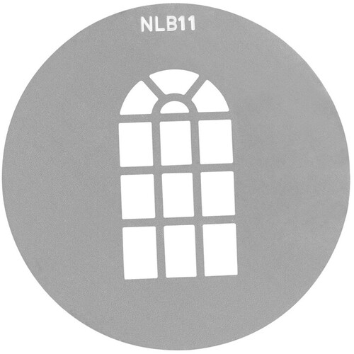 Nanlite BM Mount Projection Attachment GOBO Set 1 (10 pcs. in one set)