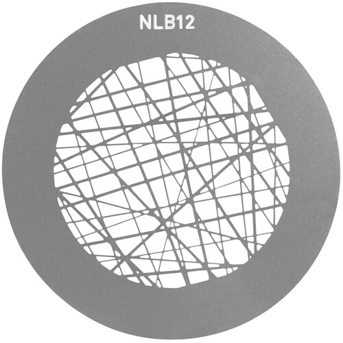 Nanlite BM Mount Projection Attachment GOBO Set 1 (10 pcs. in one set)