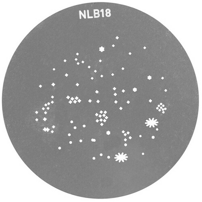 Nanlite BM Mount Projection Attachment GOBO Set 2 (10 pcs. in one set)