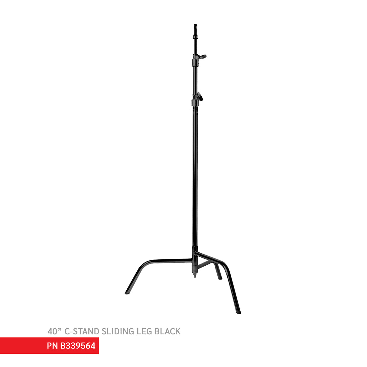 Matthews - B339564 - 40" C-Stand Folding Leg, Black