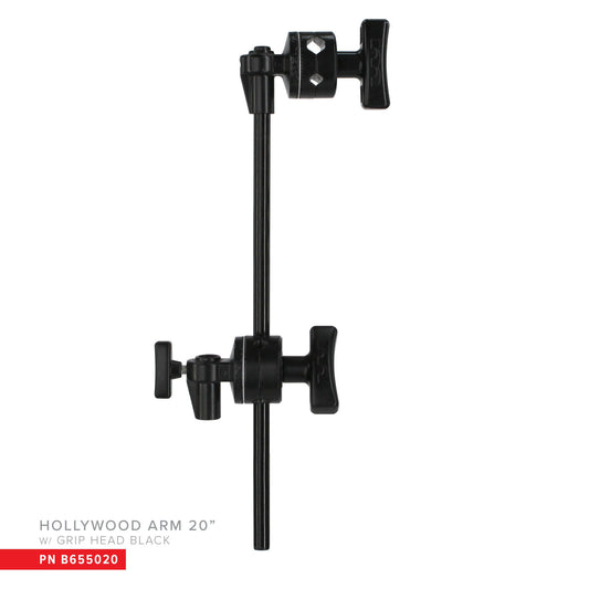 Matthews - B655020 - Hollywood Arms 20" Black with Grip Head