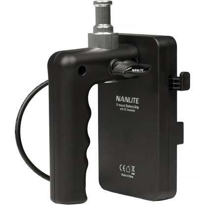 Nanlite V-Mount Battery Grip with DC Connector for Forza 60, FC-60B