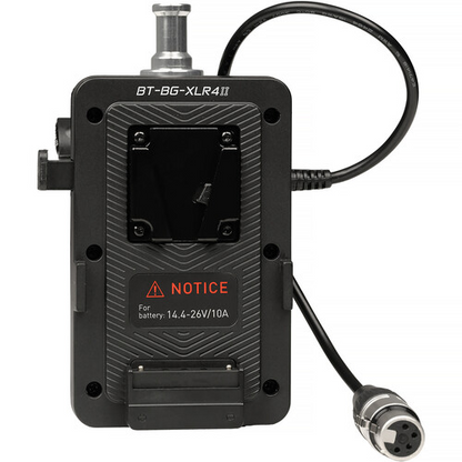 Nanlite V-Mount Battery Grip w/4-Pin XLR Connector 2nd Generation