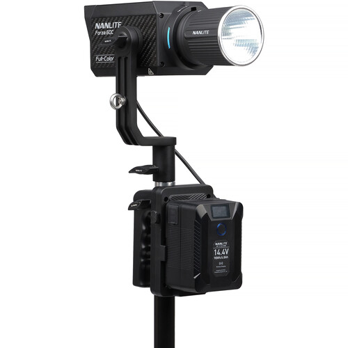 Nanlite V-Mount Battery Grip w/4-Pin XLR Connector 2nd Generation