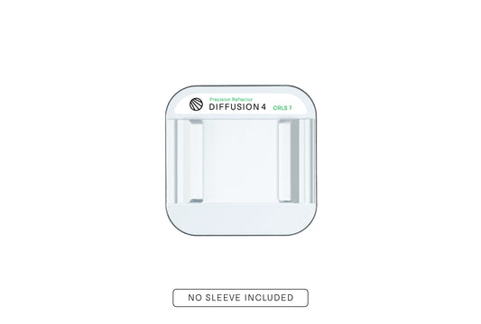 Lightbridge C0300004-02M 7x7 Diff 4 NO Sleeve – CRLS Precision Lighting Reflector, Maximum Soft Diffusion (Snow-Inspired)