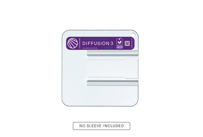 Lightbridge C0300007-02M 15x15 Diff 3 (Gen2) NO Sleeve – Touchproof CRLS Precision Lighting Reflector, Soft Spill-Light-Free Diffusion (Misty Day-Inspired)