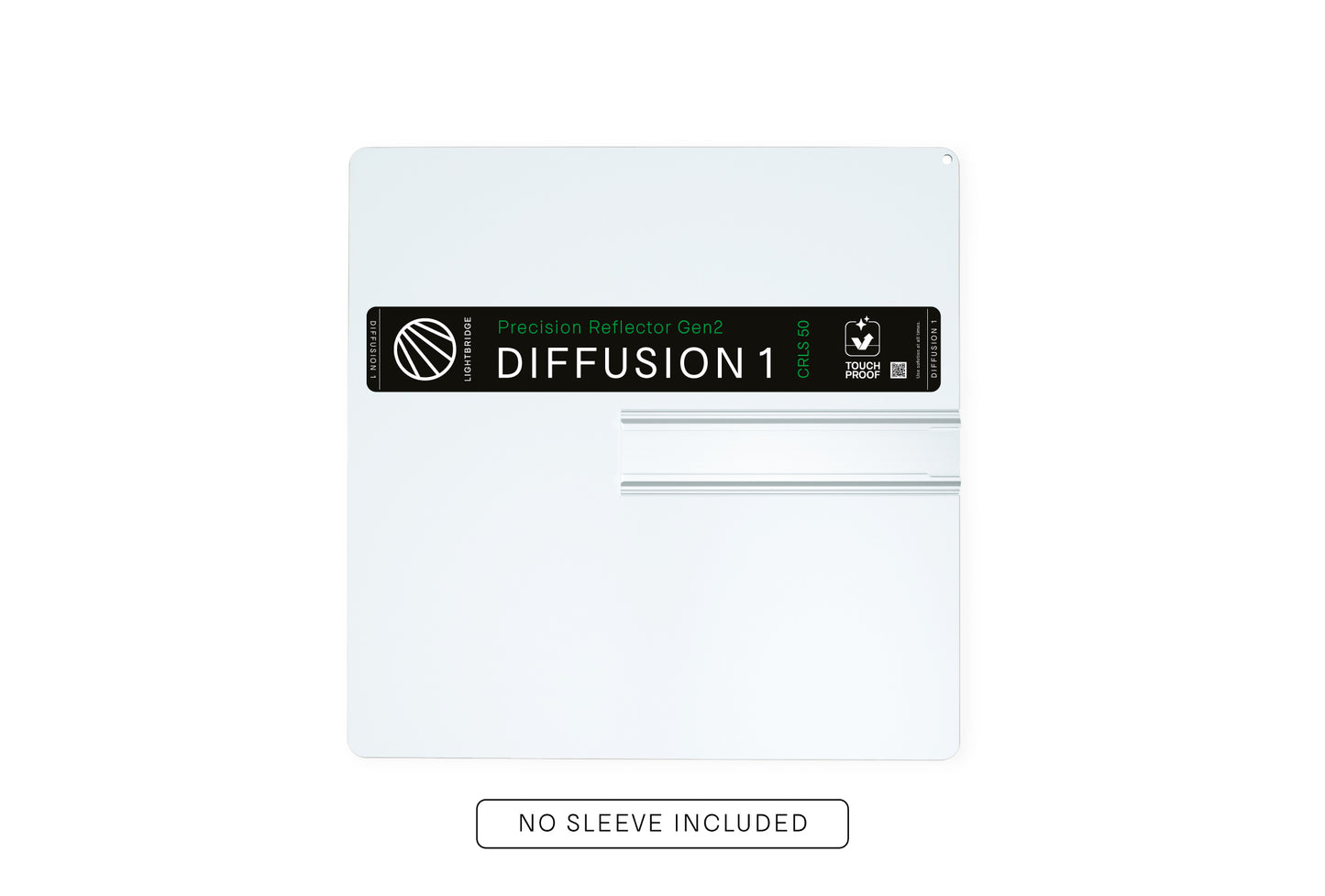 Lightbridge C0300013-02M 50x50 Diff 1 (Gen2) NO Sleeve – Touchproof CRLS Precision Lighting Reflector, Hard Spill-Light-Free Diffusion Reflector (Sunlight-Inspired)