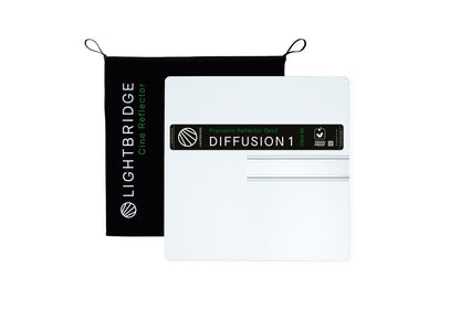 Lightbridge C0300013-02 50x50 Diff 1 (Gen2) with Sleeve – Touchproof CRLS Precision Lighting Reflector, Hard Spill-Light-Free Diffusion Reflector (Sunlight Inspired)
