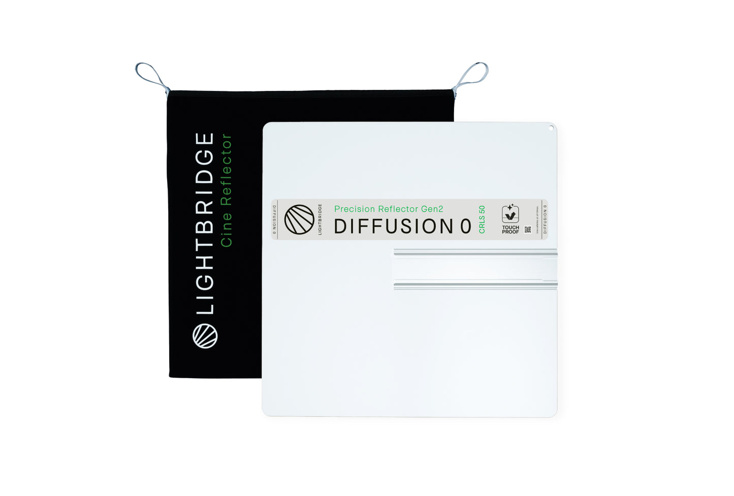 Lightbridge C0300050-02 50x50 Diff 0 (Gen2) with Sleeve – Touchproof CRLS Precision Lighting Reflector, Real Mirror Replacement (Lightweight & Shatterproof)