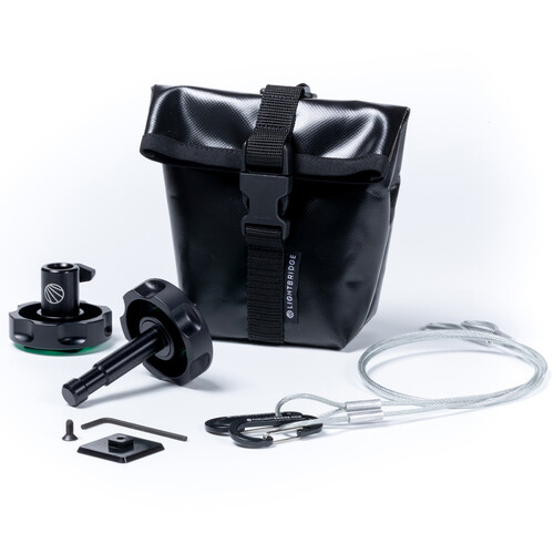 Lightbridge C0300054 C-Grip Bag – Compact Pouch with Essential CRLS Precision Lighting Reflector Mounting Grip (for Gen 1&2)