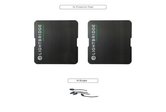 Lightbridge 2x C-100 Spare Protection Pads 3.0 - for additional On-Set Protection