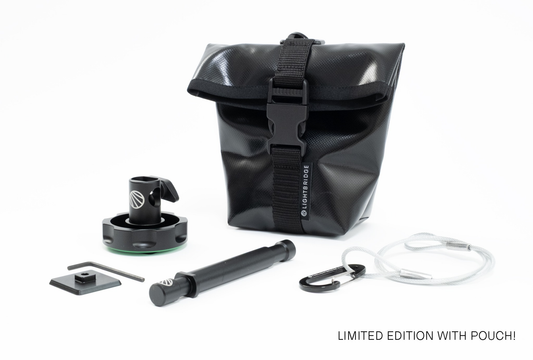 Lightbridge C-Wheel Pro – Dual Receiver & Spigot Mount with Anti-Rotation for CRLS Precision Lighting Reflectors (Gen 1&2)