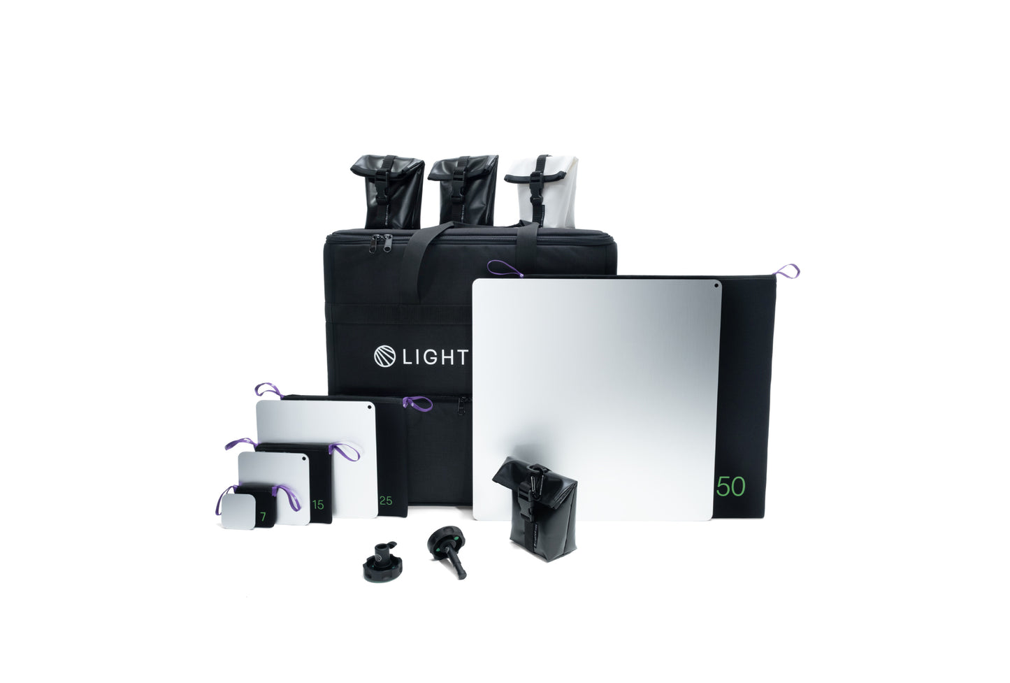 Lightbridge C0400030-02 C-Move+ (Gen2) – Versatile Touchproof CRLS Precision Lighting Reflector Kit in a Durable Shoulder Bag