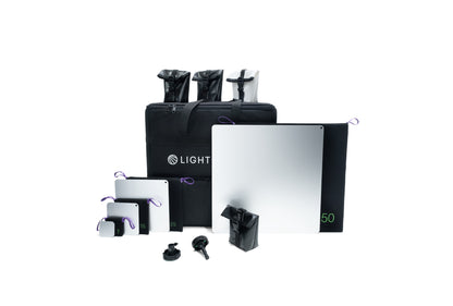 Lightbridge C0400030-02 C-Move+ (Gen2) – Versatile Touchproof CRLS Precision Lighting Reflector Kit in a Durable Shoulder Bag