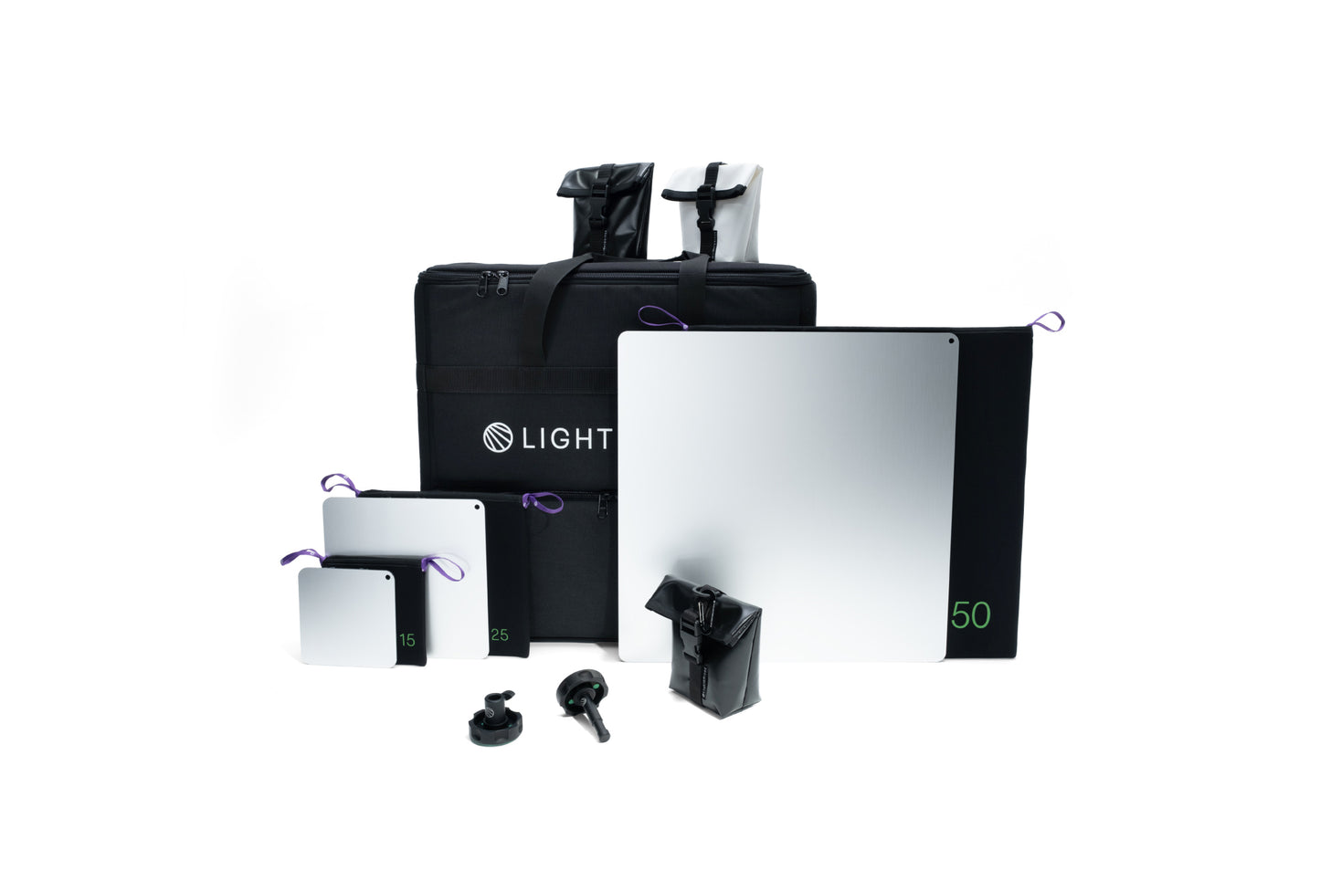 Lightbridge C0400034-02 C-Move Core (Gen2) – Essential Touchproof CRLS Precision Lighting Reflector Kit with Core Reflectors in a Durable Shoulder Bag