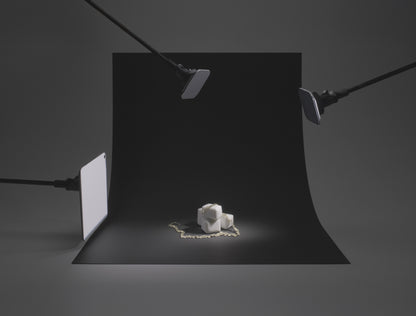 Lightbridge C0400035-02 Tabletop Essentials (Gen2) - Studio Photography Touchproof CRLS Precision Lighting Reflector Kit