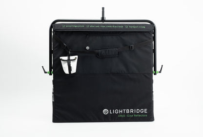 Lightbridge C0400040-02 C-100 Frame Diff 0/1 (Gen2) with Speedbag – Dual-Sided Hard Light Touchproof CRLS Precision Lighting Reflectors