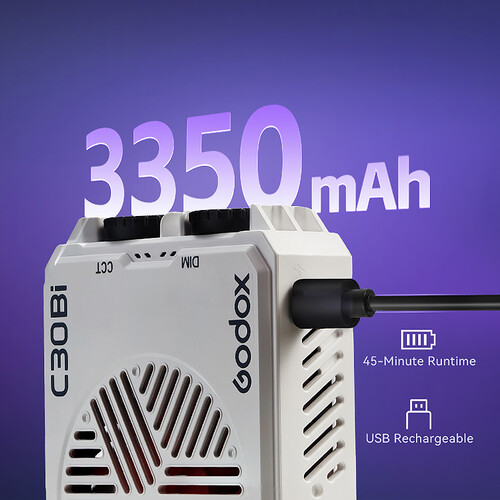 Godox Litemons C30Bi Bi-Color Pocket LED Light