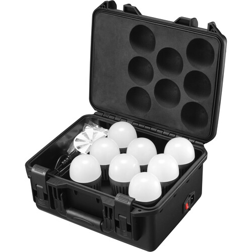 Godox - C7R-K8 - KNOWLED RGB bulb
8-Light kit