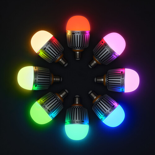 Godox - C7R-K8 - KNOWLED RGB bulb
8-Light kit
