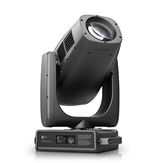 Claypaky Ultimo Hybrid (Foam Shell):
550w Lamp, 6000k, 4000hrs
100-240V 50/60Hz ETL  IP66