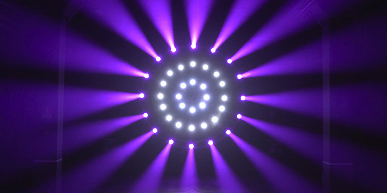 Claypaky - CL2017E41100 - Mini-B ParLED Aqua WW: 7x 40w RGBWarmWhite LED 100-240V, 50/60 Hz ETL IP66 *On Demand*