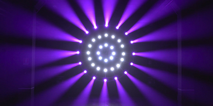 Claypaky - CL2017E41100 - Mini-B ParLED Aqua WW: 7x 40w RGBWarmWhite LED 100-240V, 50/60 Hz ETL IP66 *On Demand*