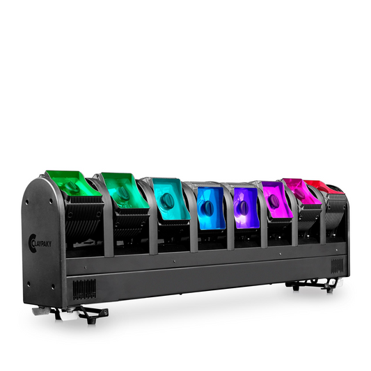 Claypaky Volero Wave (Foam Shell):
8x 40w RGBW LED
100-240V 50/60 Hz ETL IP20