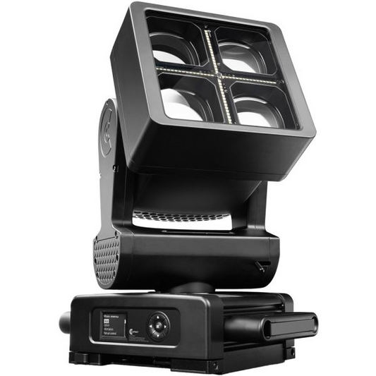 Claypaky Volero Cube (Foam Shell):
4x 60w RGBW LED (Wash)
64x 3w 6500k LED (Strobe)
100-240V 50/60 Hz ETL IP66
