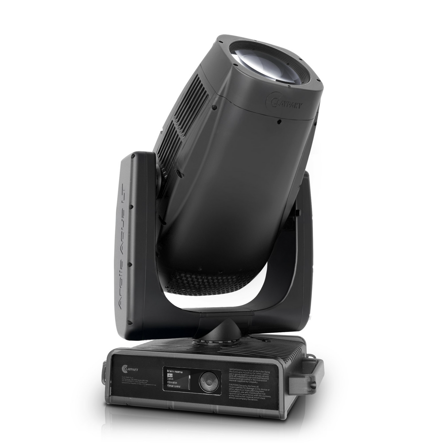 Claypaky Arolla Aqua LT (Foam Shell):
900w 6500k White LED
100-240V 50/60HZ  ETL IP66