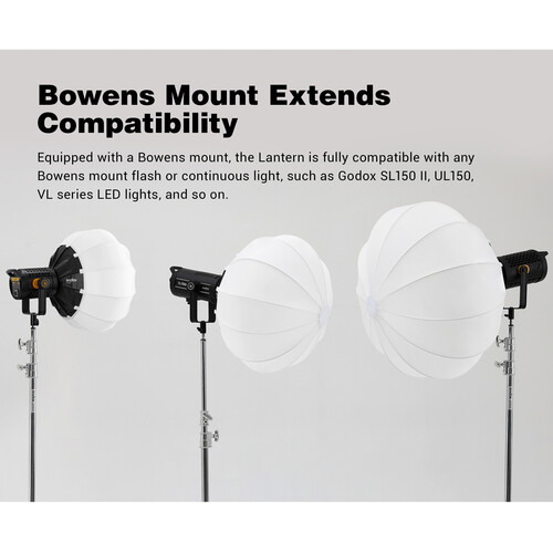Godox Collapsible Lantern Softbox with Bowens Mount (19.7")