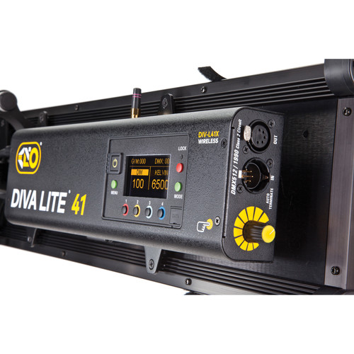 Kino Flo Diva-Lite 41 LED DMX, w/ 90º Louver