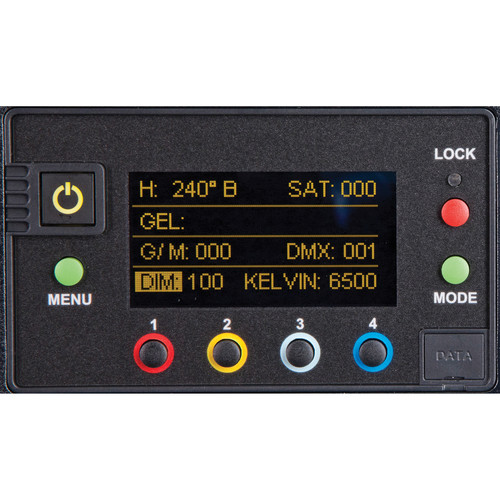 Kino Flo Diva-Lite 41 LED DMX, w/ 90º Louver