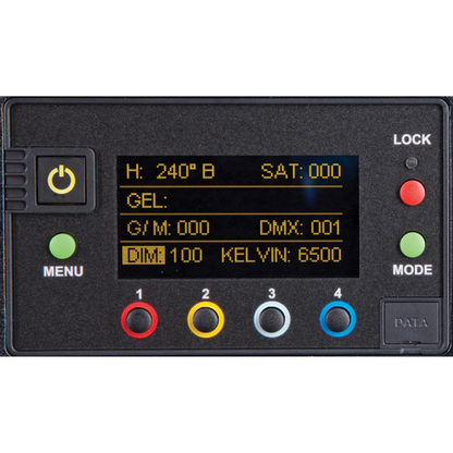 Kino Flo Diva-Lite 41 LED DMX, w/ 90º Louver