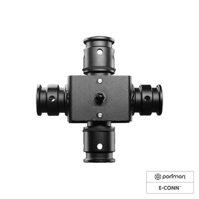 Connector for EVO Element
Optional 4-way connector for the 
[ingredients: aluminum, steel]