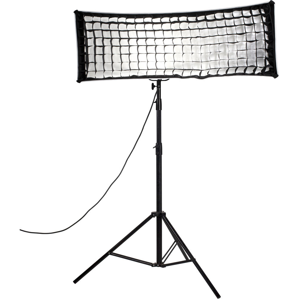 Nanlite Fabric Grid for Asymmetrical Stripbank Softbox (18x43in)